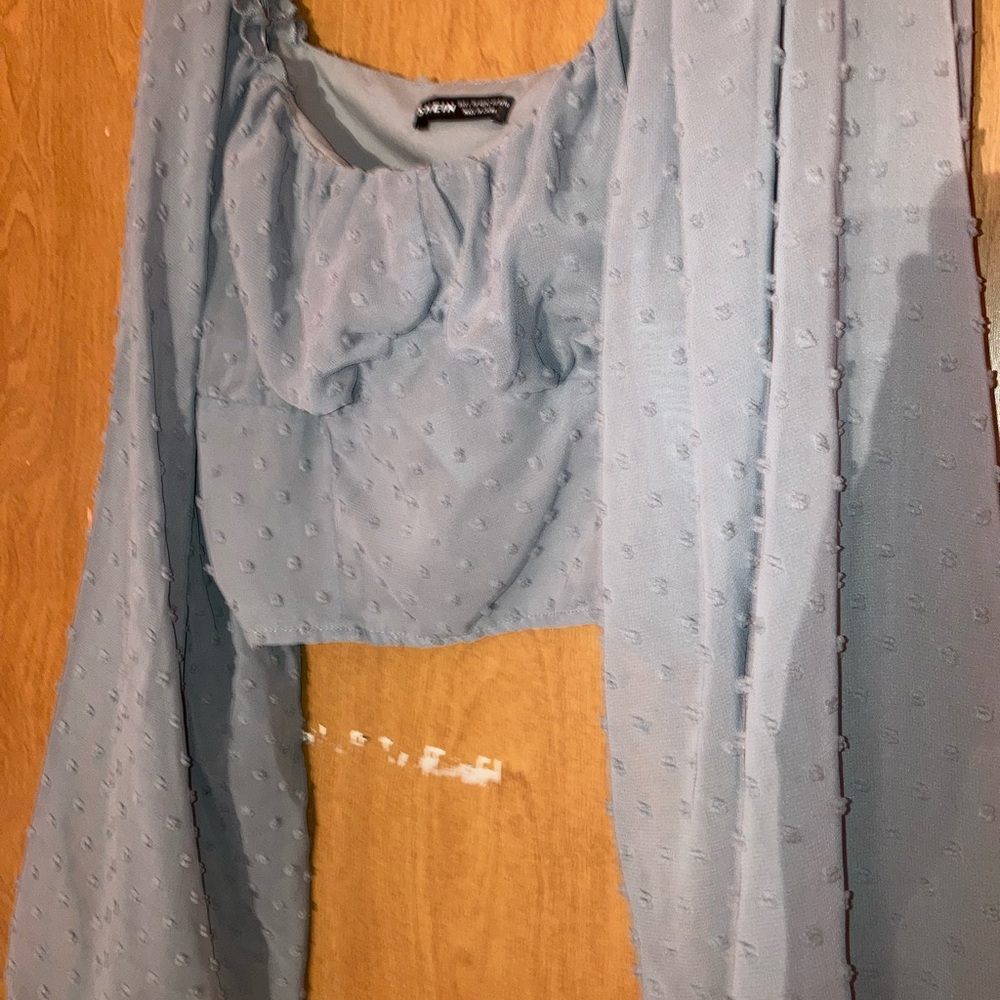 Crop Long Sleeve Shein Top